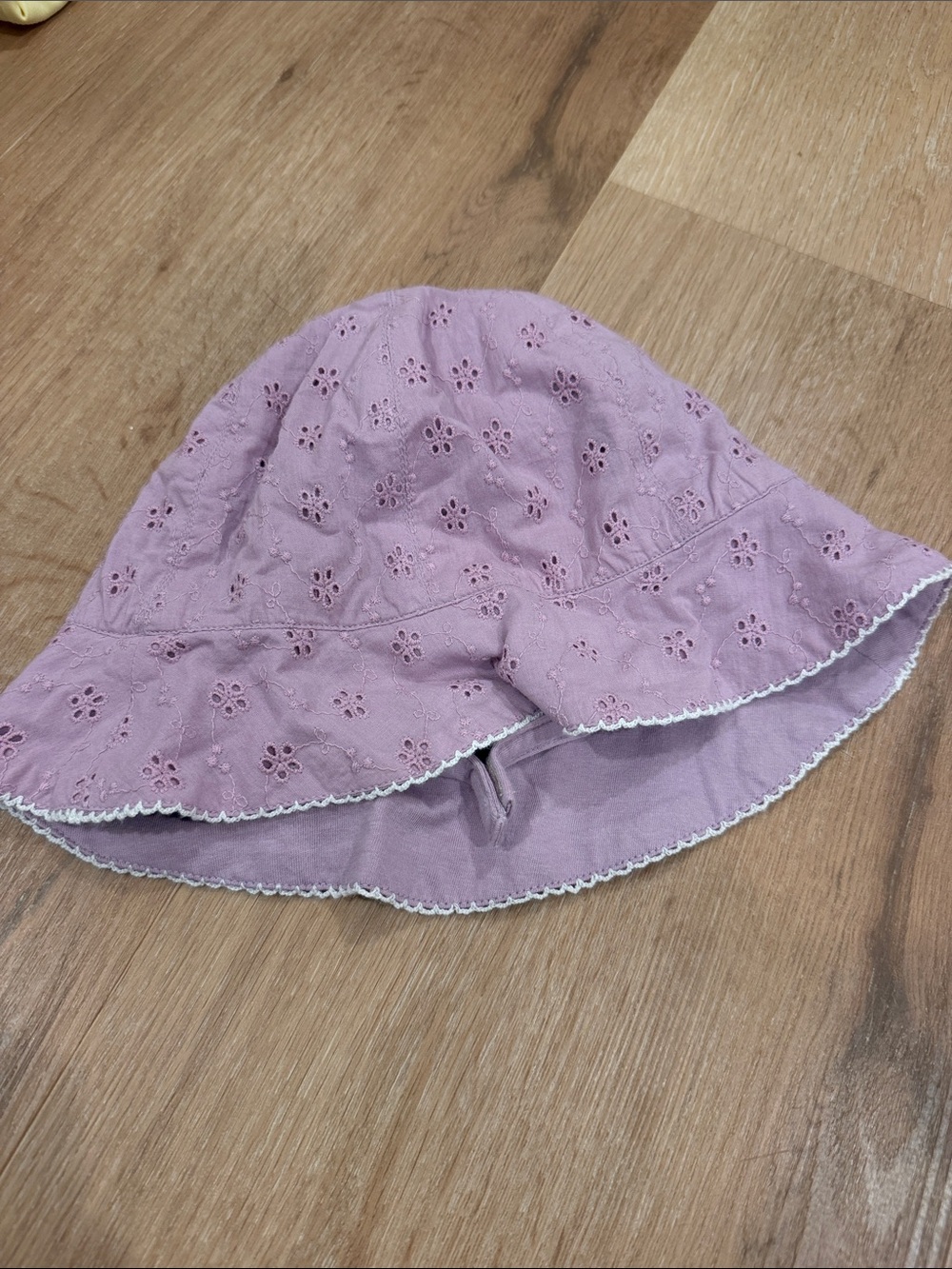 Mini Boden Lavender Eyelet Sun Hat